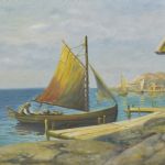 1316 1359 Oljemålning